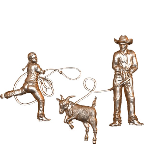 Goat Team Roping