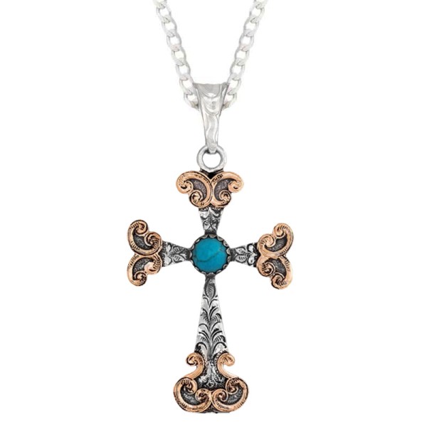 NÚmeros Cross Pendant