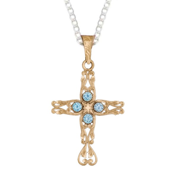 Proverbios Custom Cross Pendant