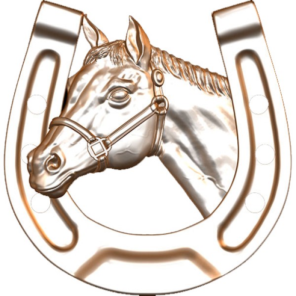 Horseshoe Horse Head